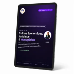 fiche révision bts ndrc E3 CEJM